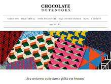 Tablet Screenshot of chocolatenotebooks.com